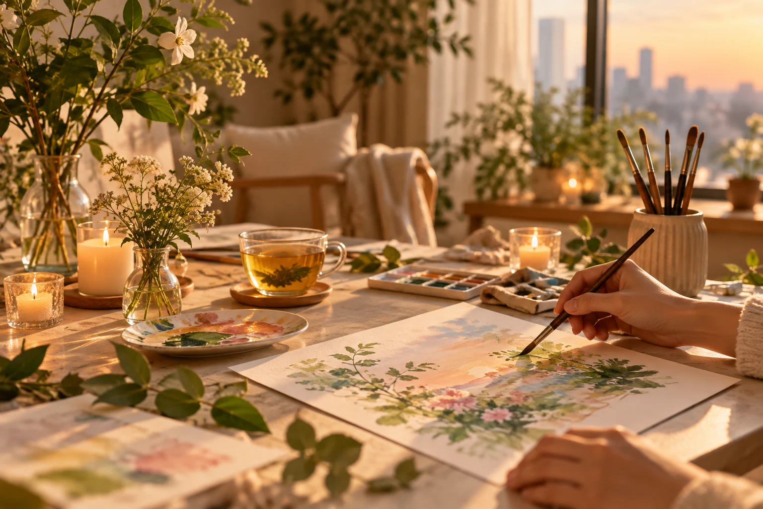 [10~11월 원데이 클래스] Friday Art & Wellness | 한 주의 끝, 예술로 나를 돌보는 시간 사진 1